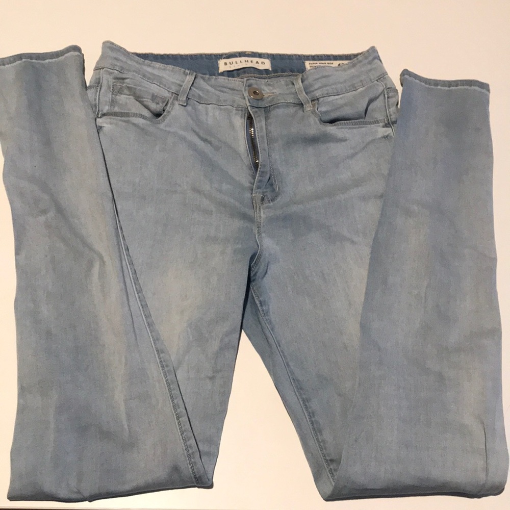 Bullhead Denim Co Light Blue Skinny Jeans Size 7